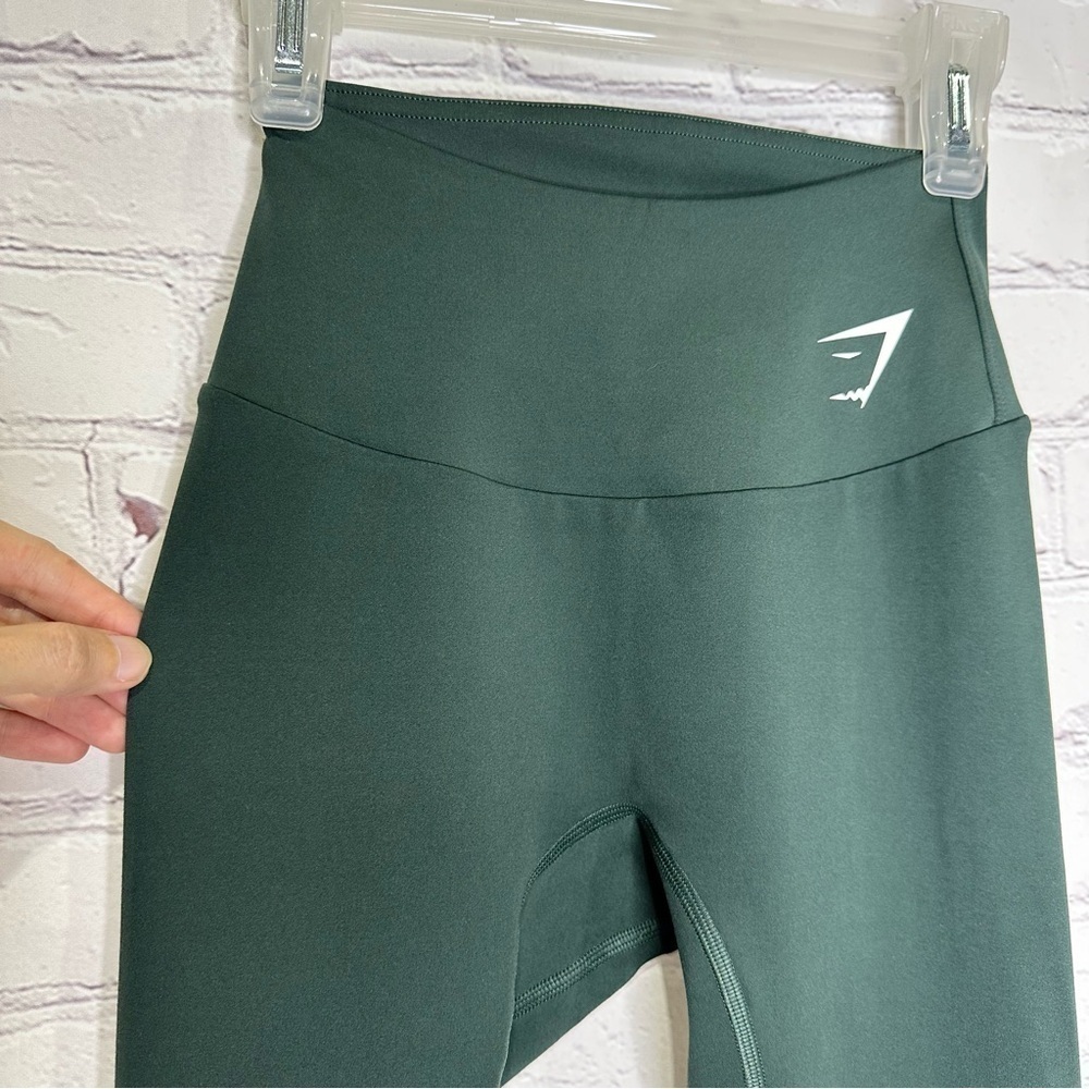 Gymshark Training leggings in dark green